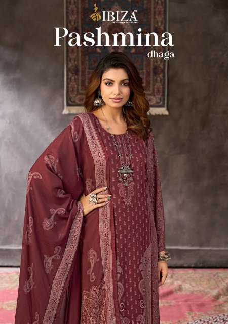 Pashmina Dhaga By Ibiza Viscose Pashmina Dress Material